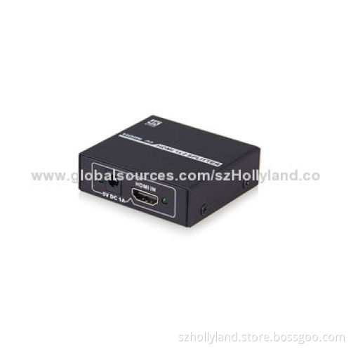 HDMI 1.3V 1 x 2 HDMI Splitter 1080P/3D/4S Switch Time